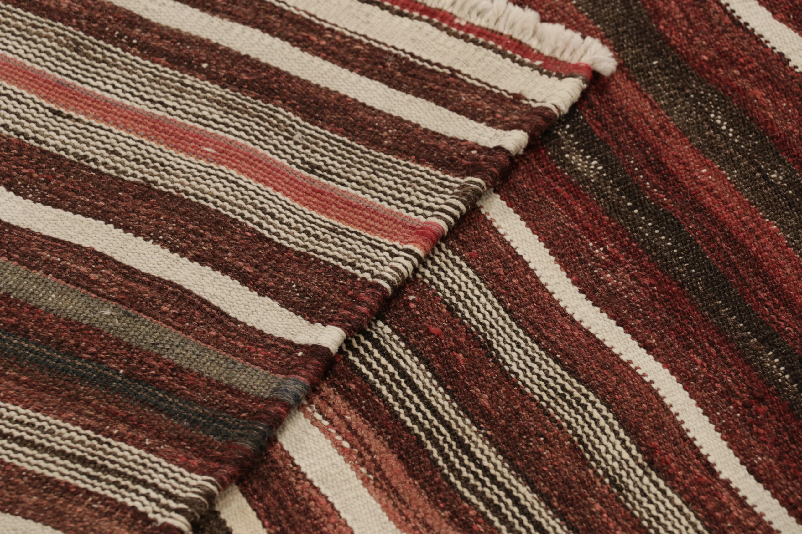 Vintage Shahsavan Striped Kilim