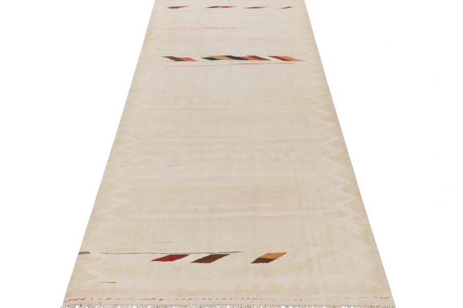 Vintage Shahsavan Striped Runner Kilim