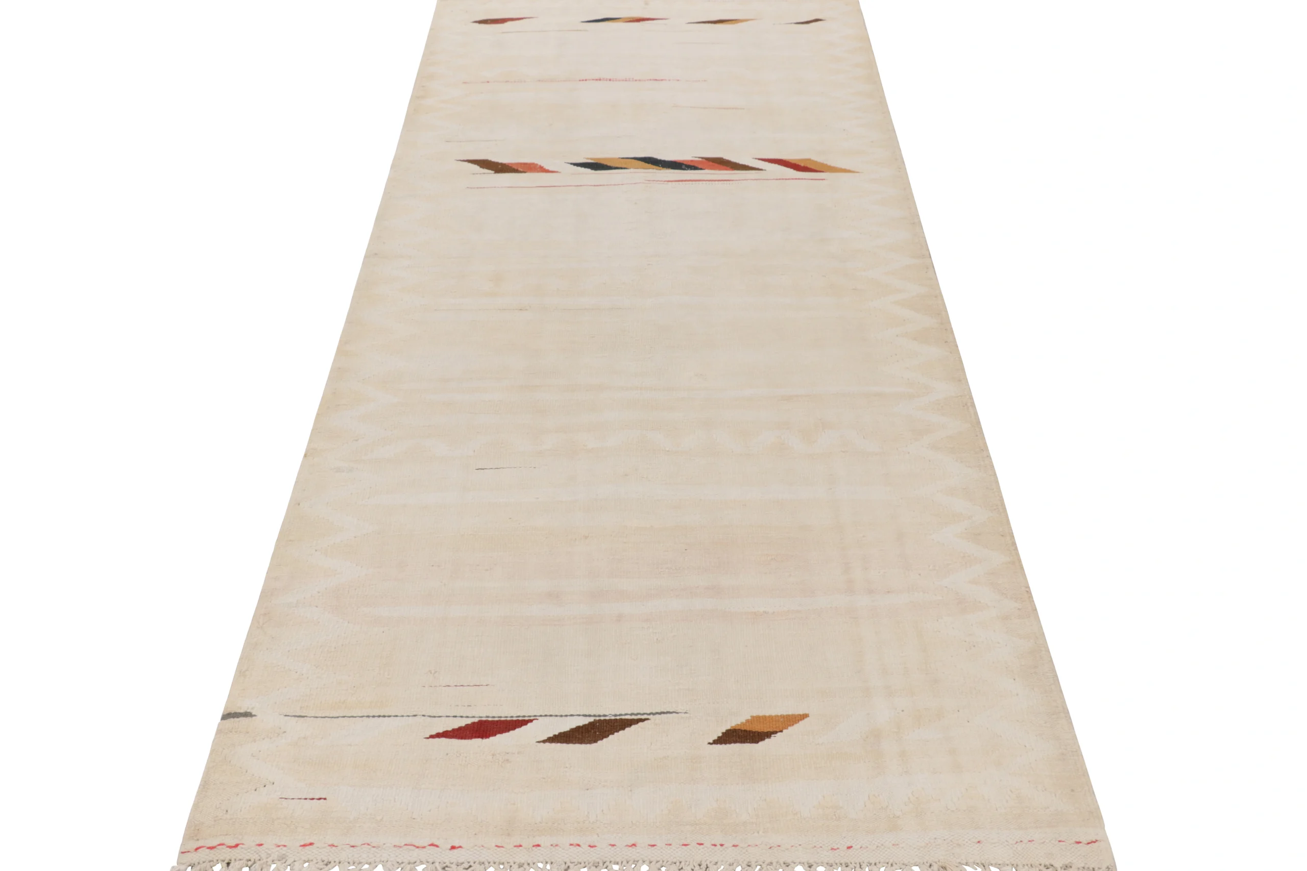 Vintage Shahsavan Striped Runner Kilim