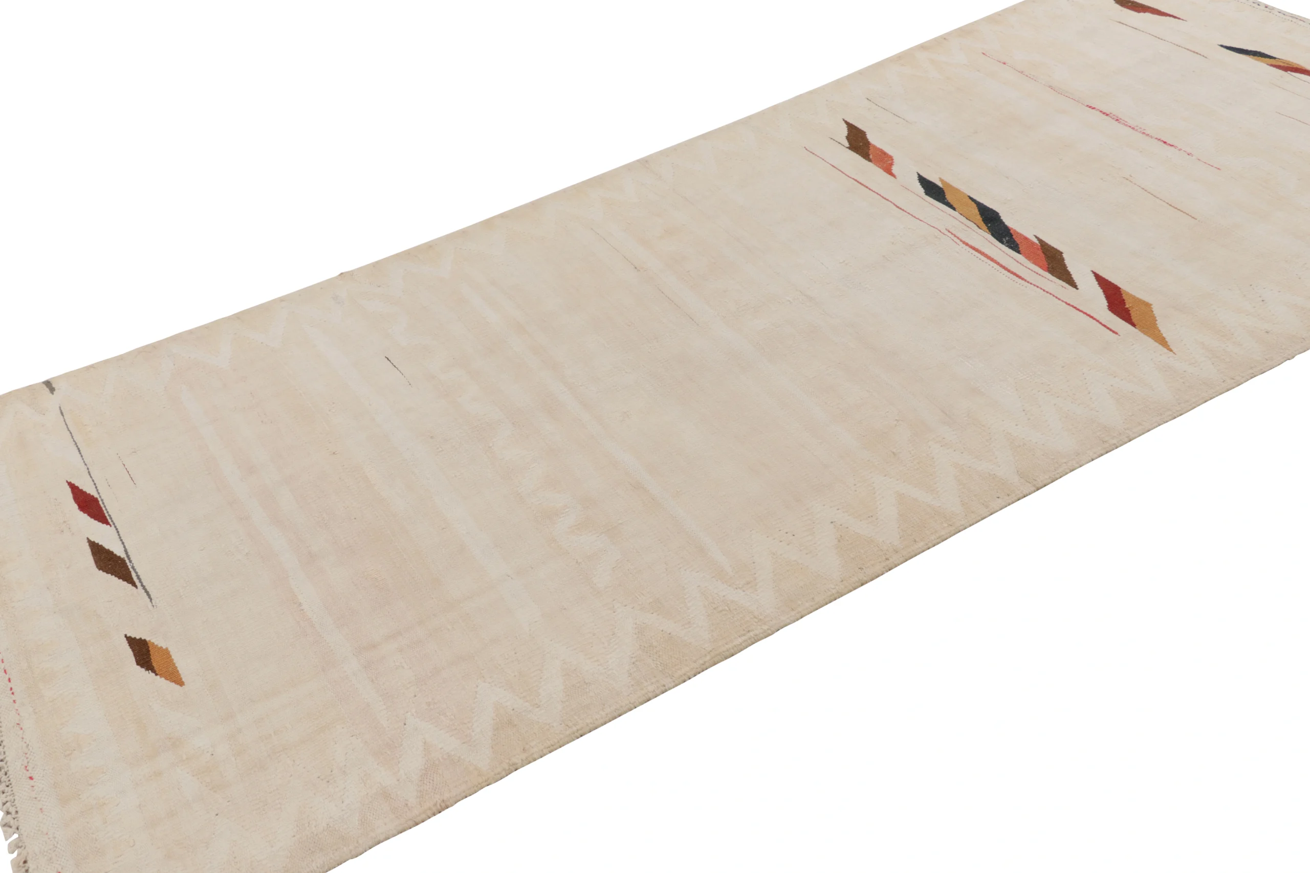 Vintage Shahsavan Striped Runner Kilim
