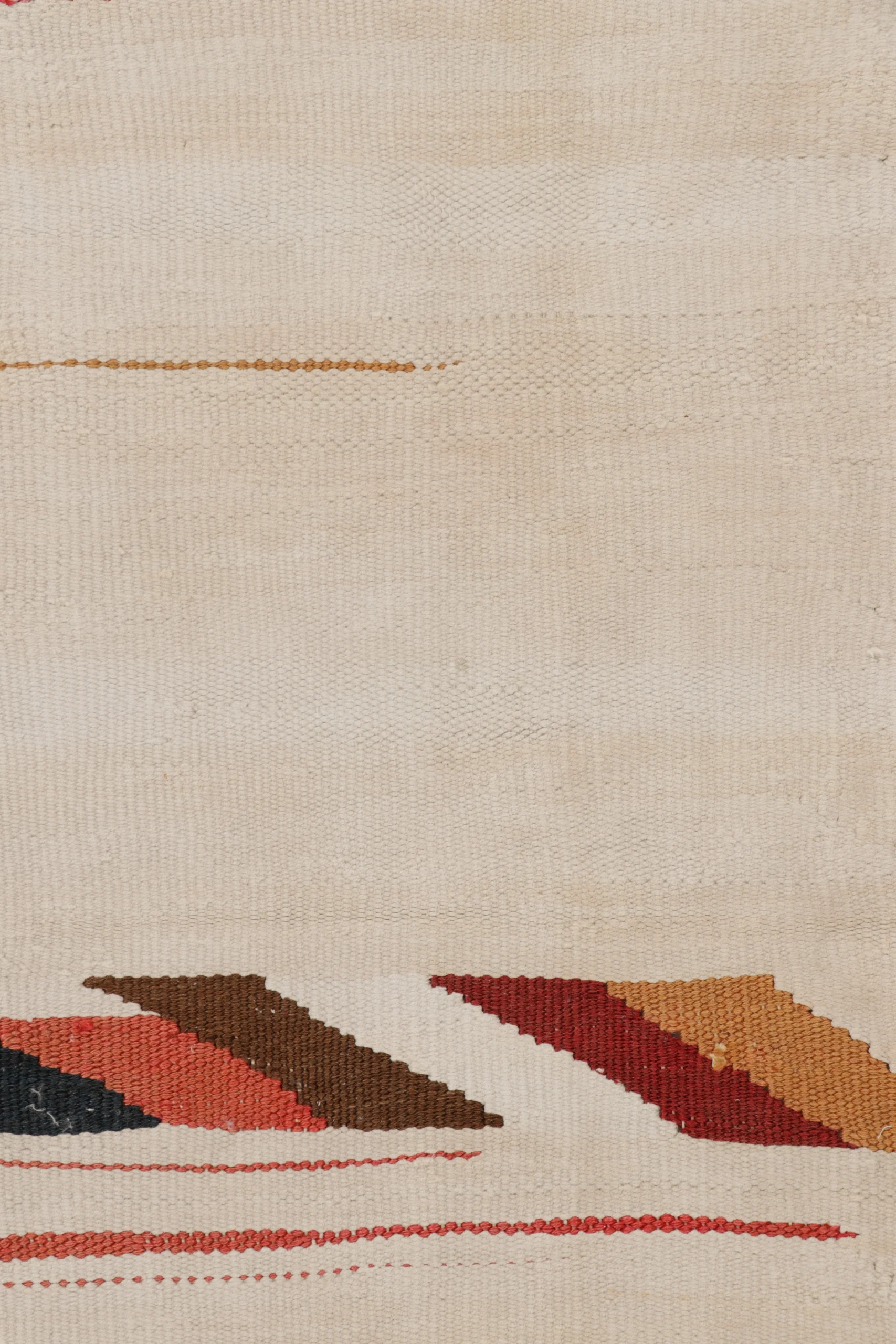 Vintage Shahsavan Striped Runner Kilim