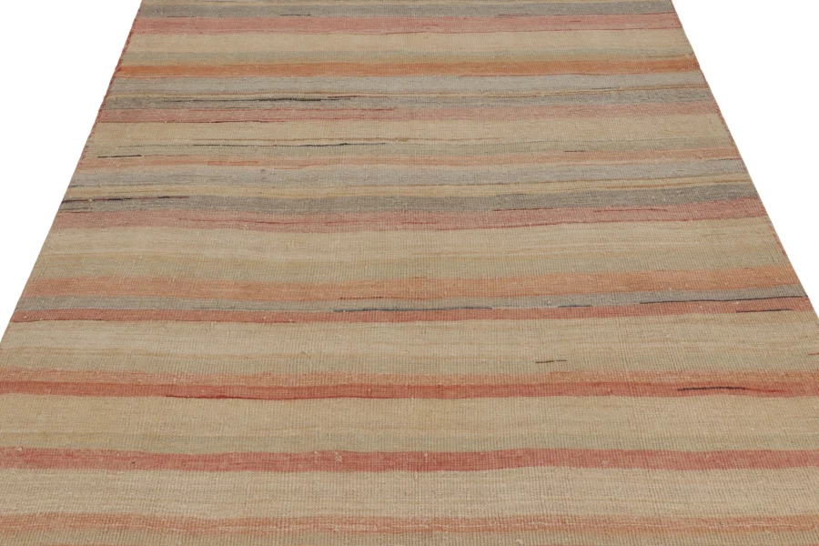 Vintage Shahsavan Striped Kilim