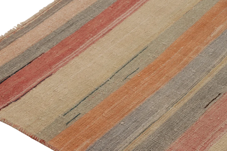 Vintage Shahsavan Striped Kilim