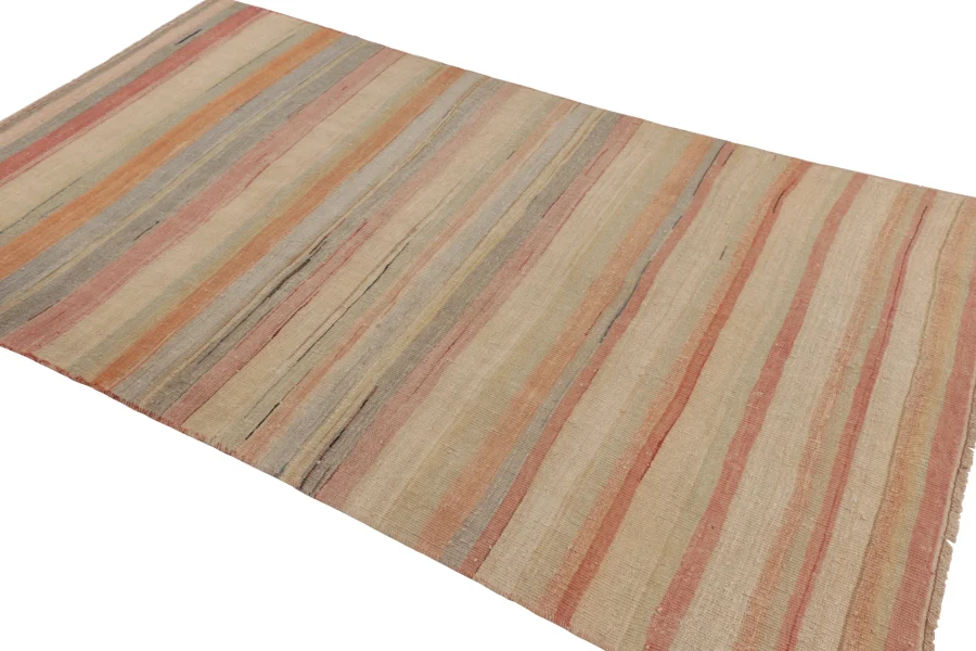 Vintage Shahsavan Striped Kilim
