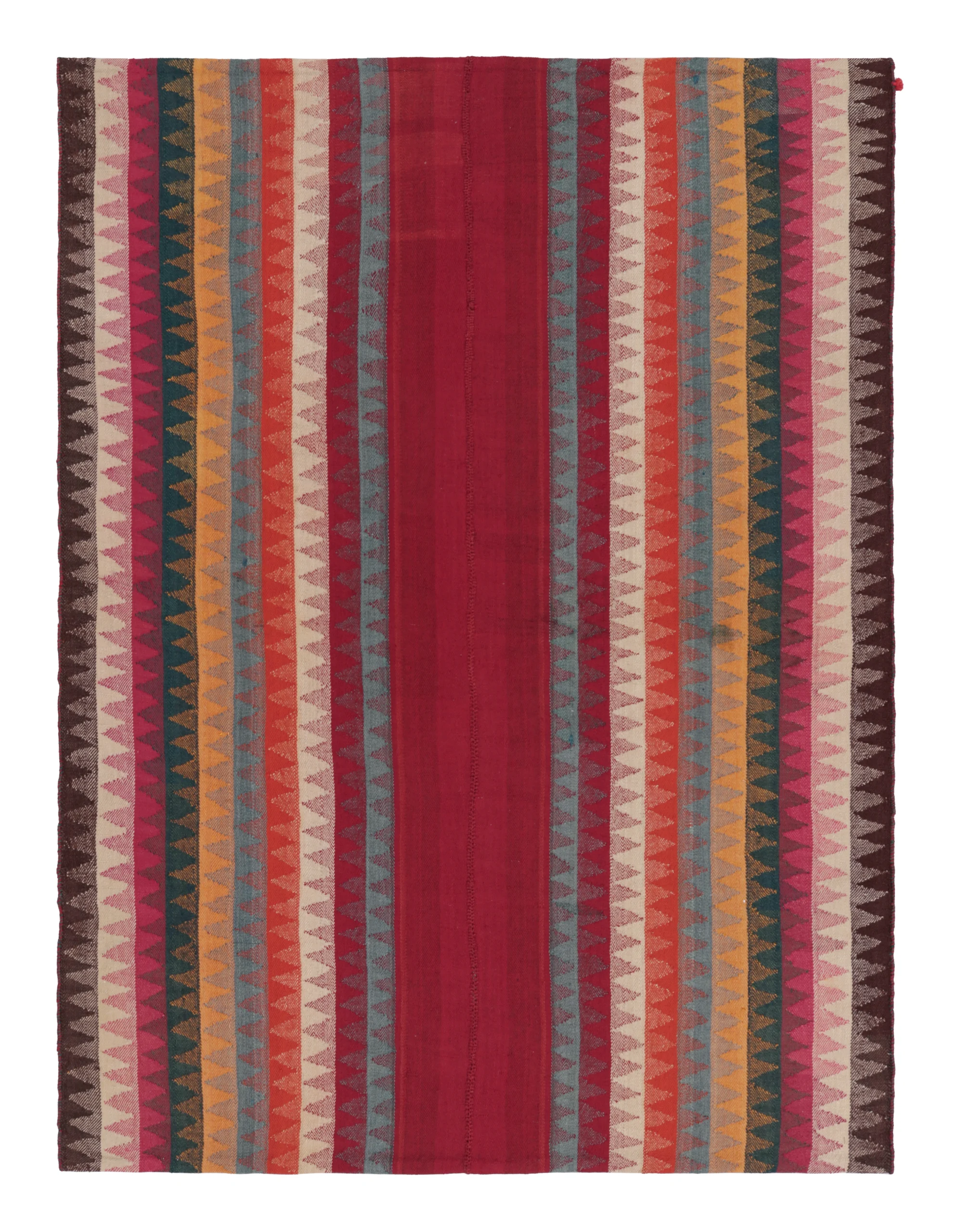 Vintage Qashqai Persian Kilim
