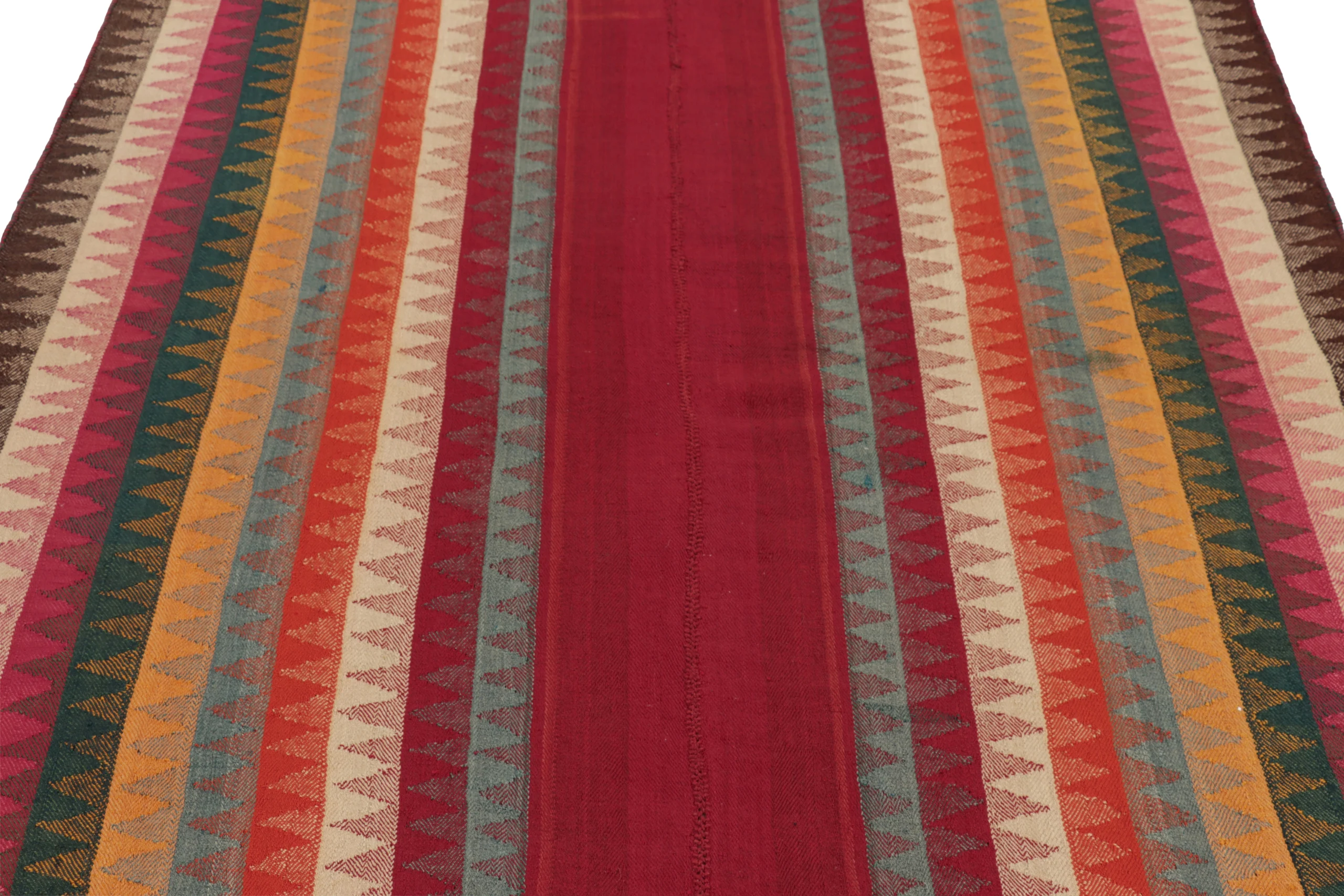 Vintage Qashqai Persian Kilim