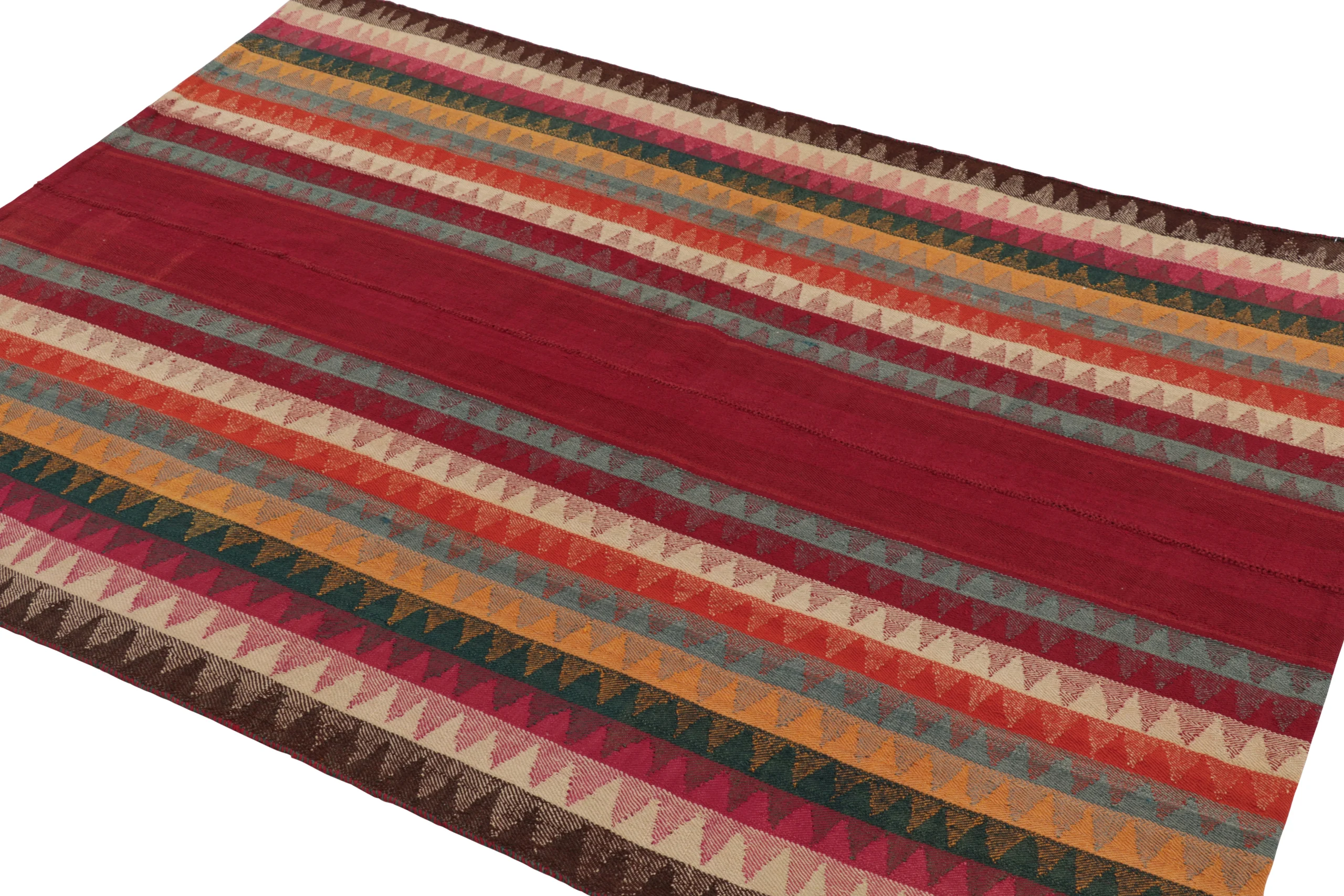 Vintage Qashqai Persian Kilim