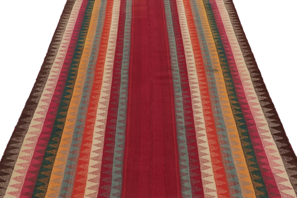 Vintage Qashqai Persian Kilim