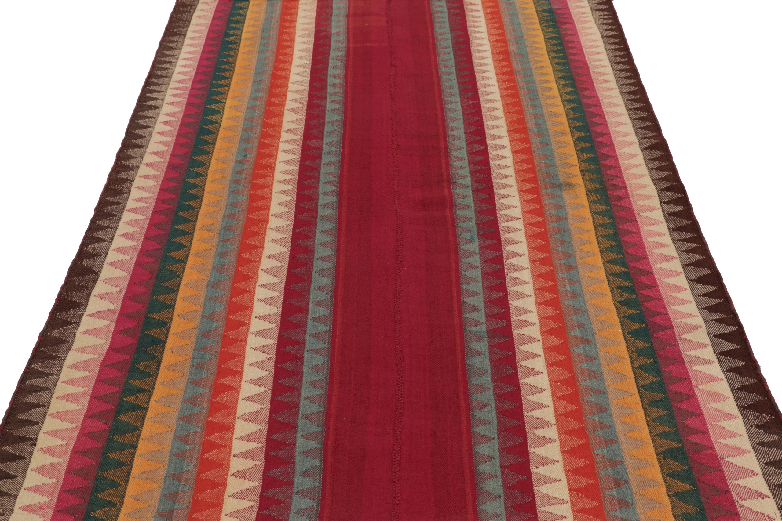 Vintage Qashqai Persian Kilim