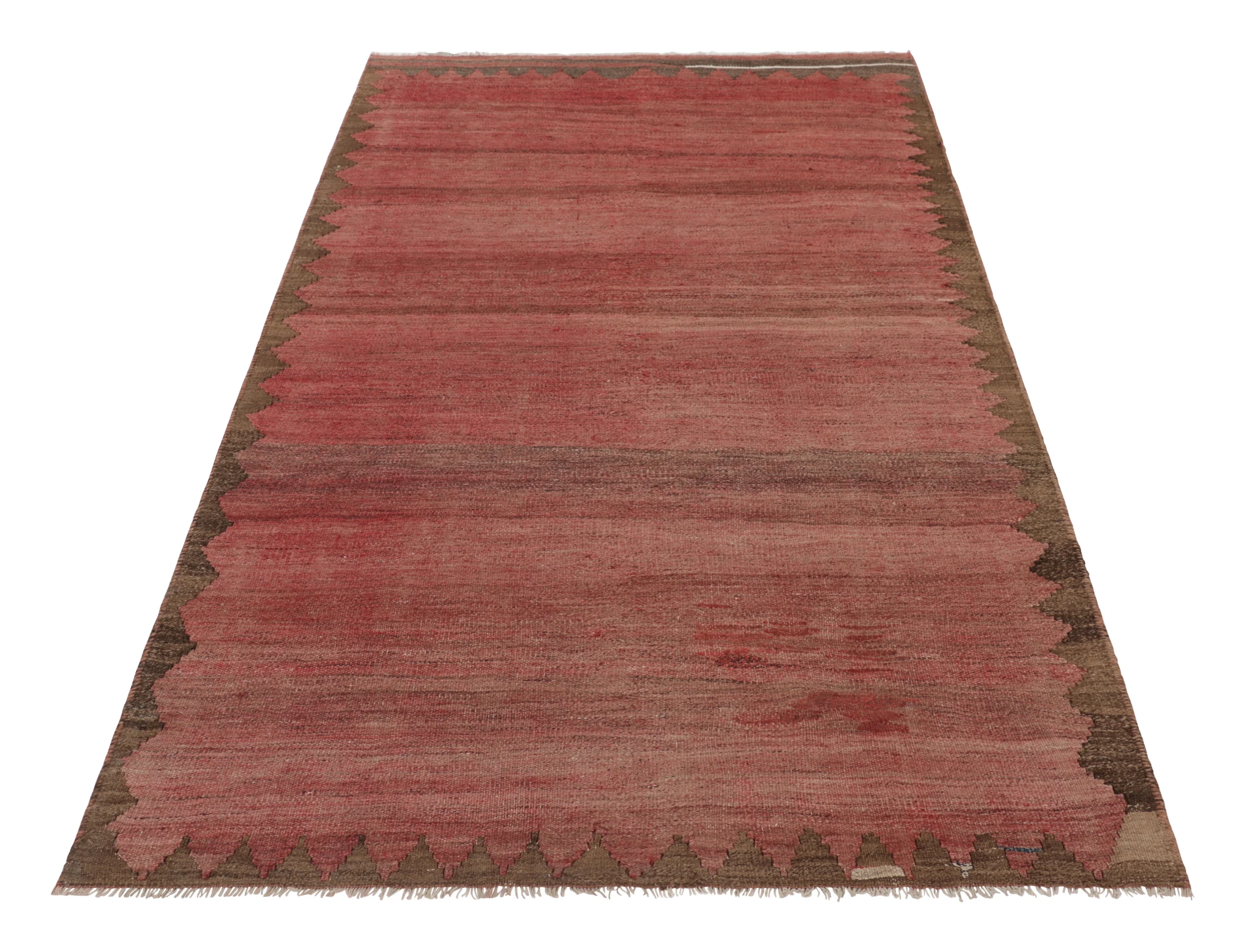 Vintage Bidjar Solid Kilim