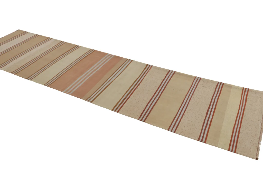 Vintage Shahsavan Striped Kilim