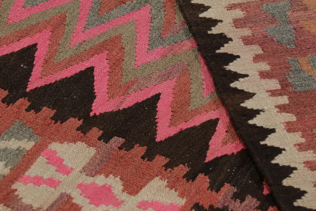 Vintage Shahsavan Zanjan Kilim