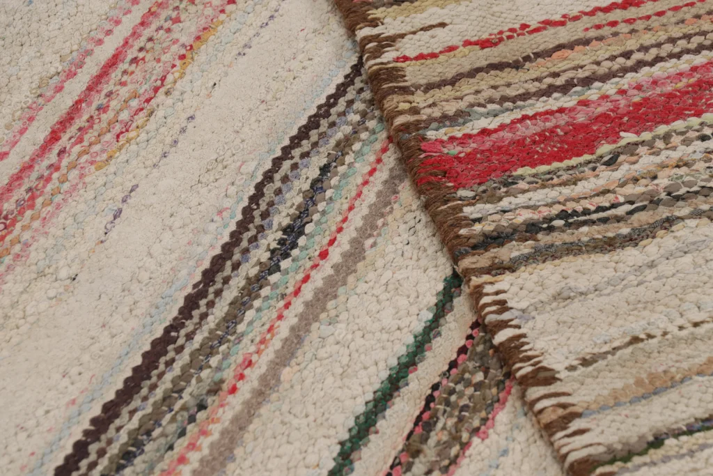 Vintage Shahsavan Striped Kilim