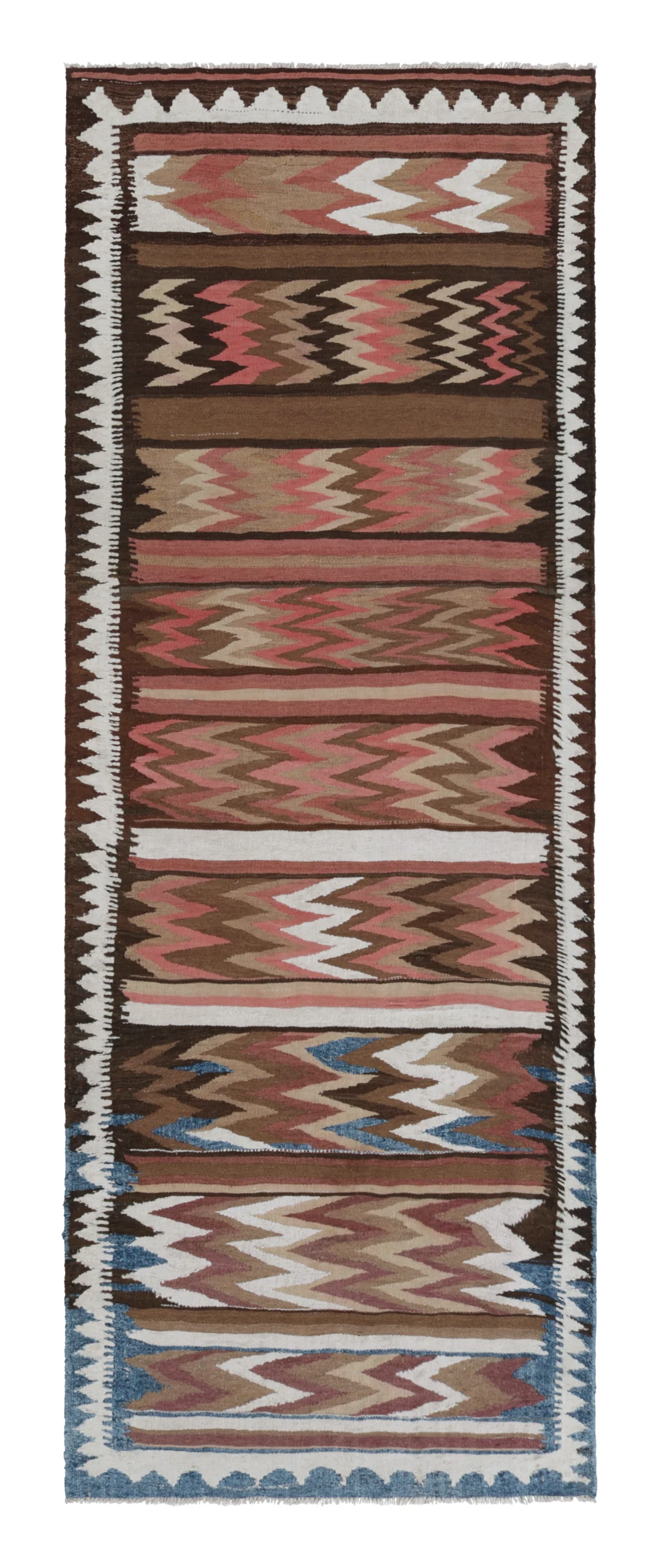 Vintage Shahsavan Zanjan Kilim
