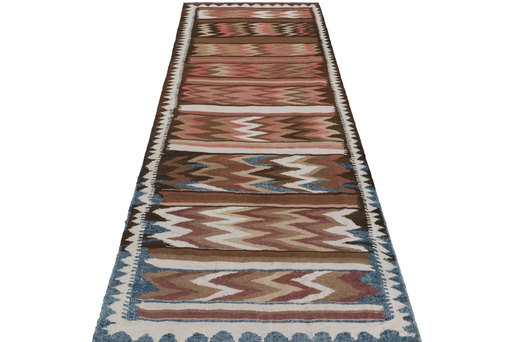 Vintage Shahsavan Zanjan Kilim