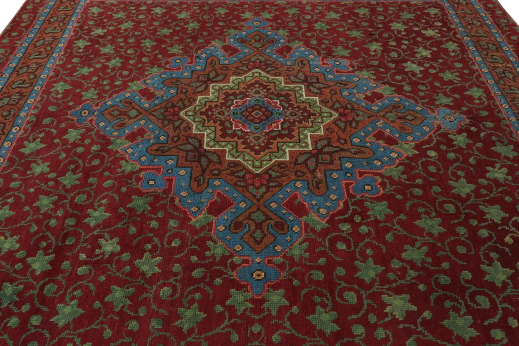 European Axminster Rug with Floral Patterns