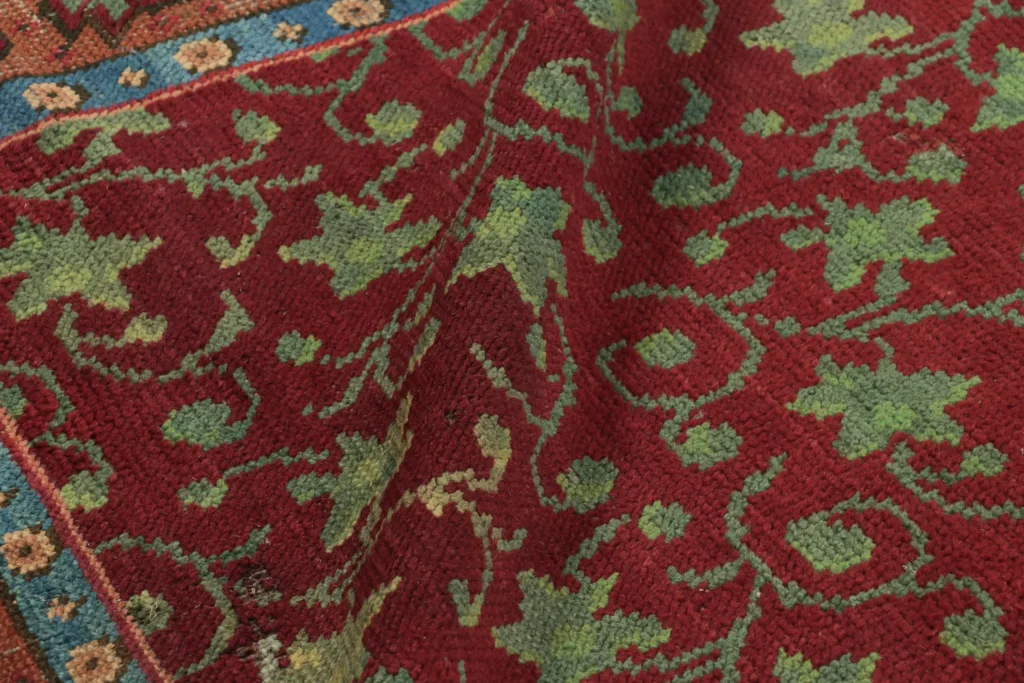 European Axminster Rug with Floral Patterns