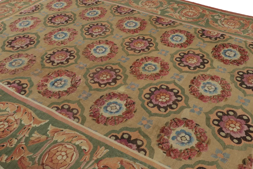 Antique Aubusson Rug