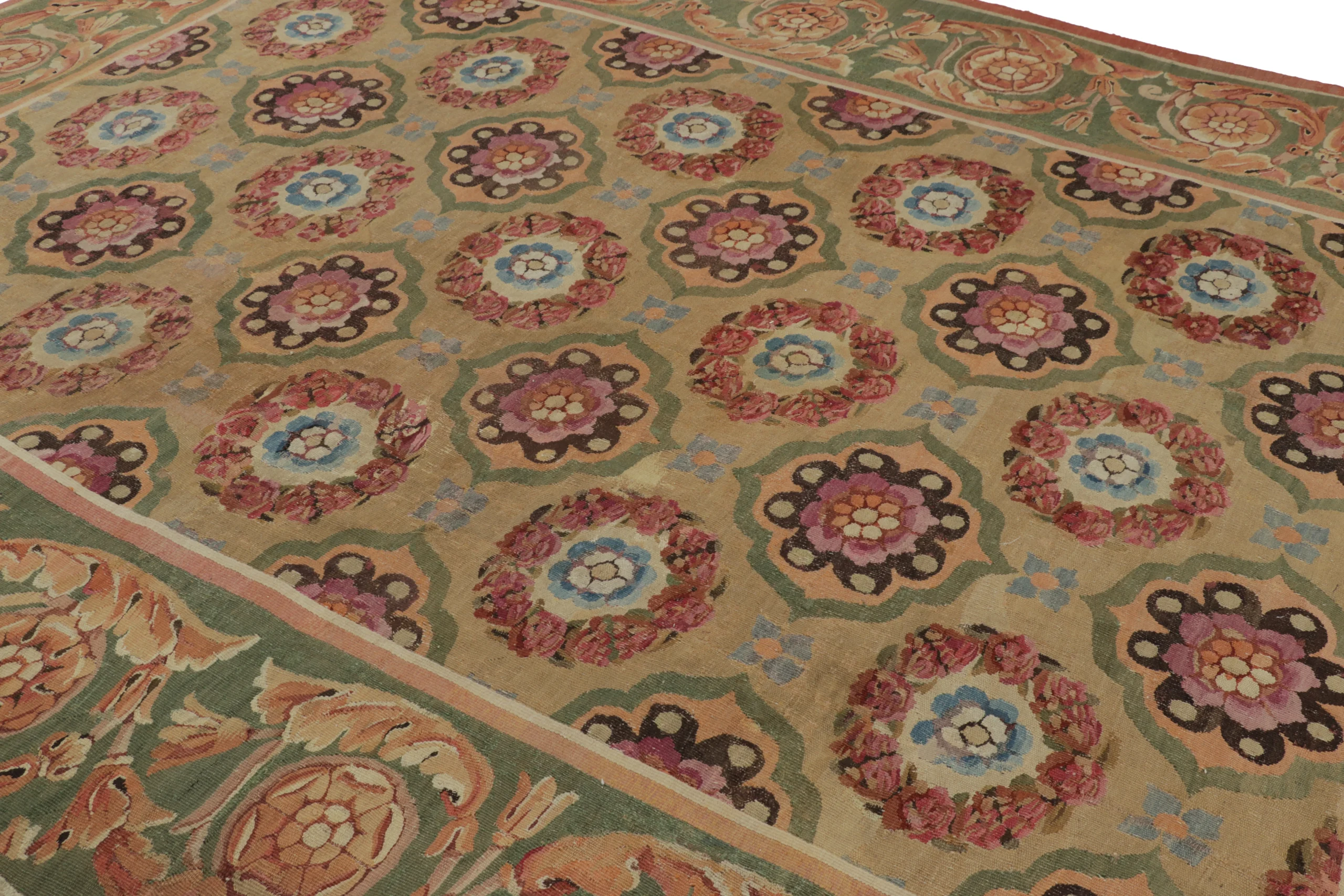 Antique Aubusson Rug