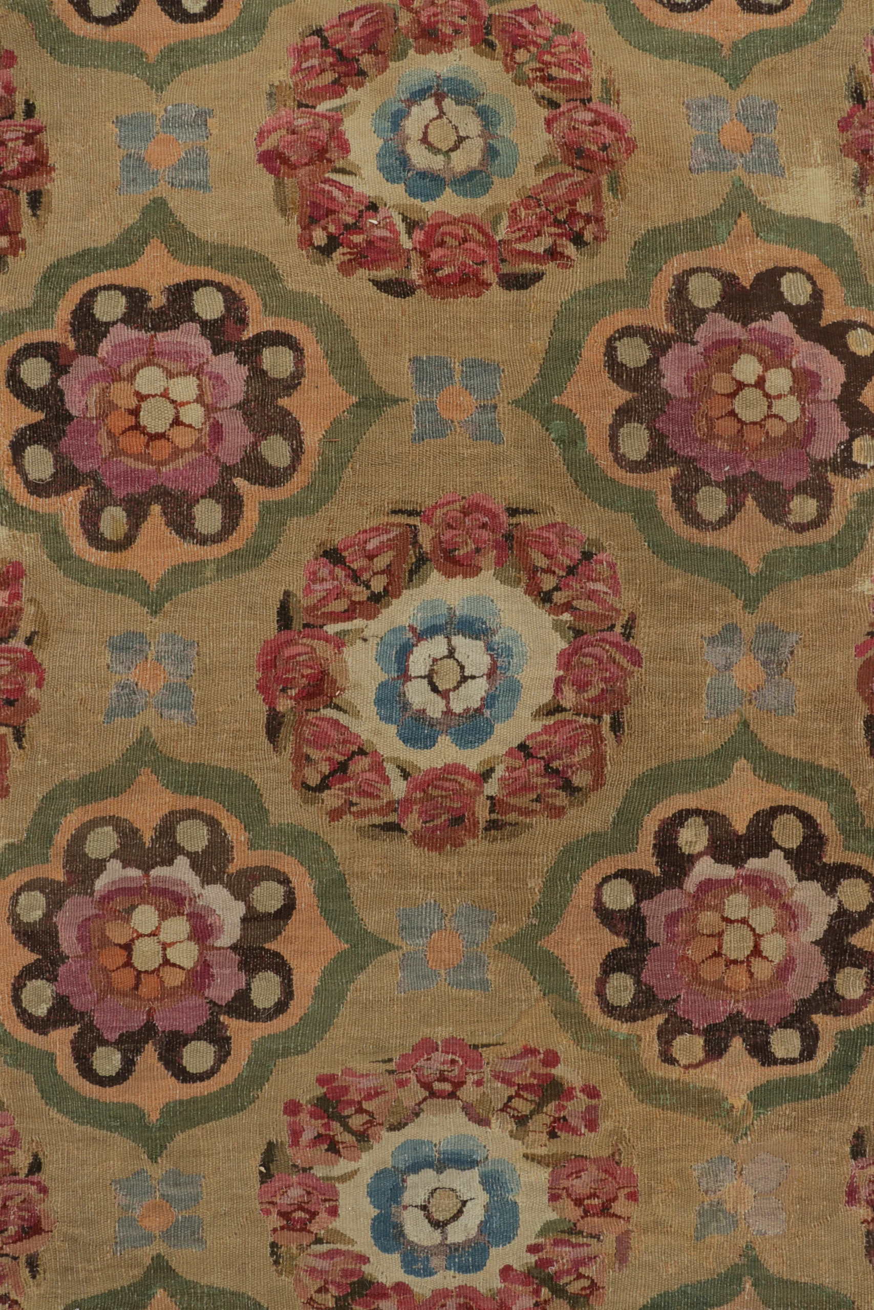 Antique Aubusson Rug