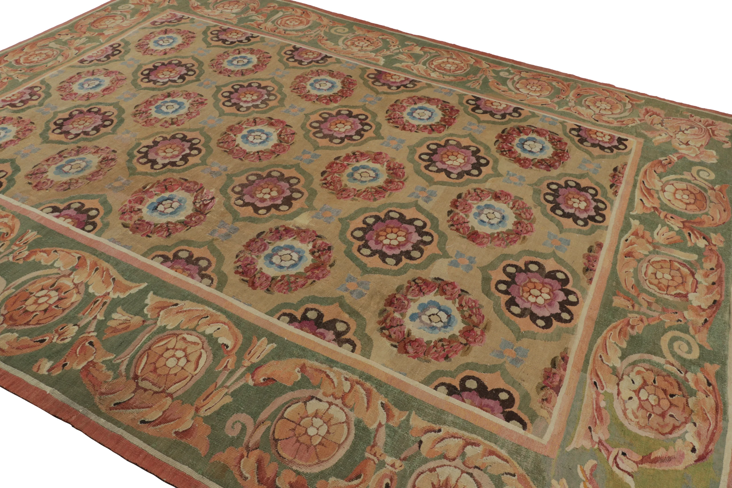 Antique Aubusson Rug