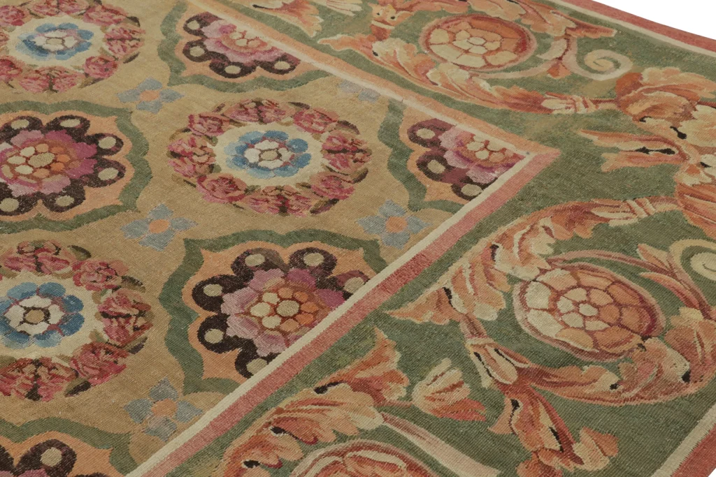 Antique Aubusson Rug