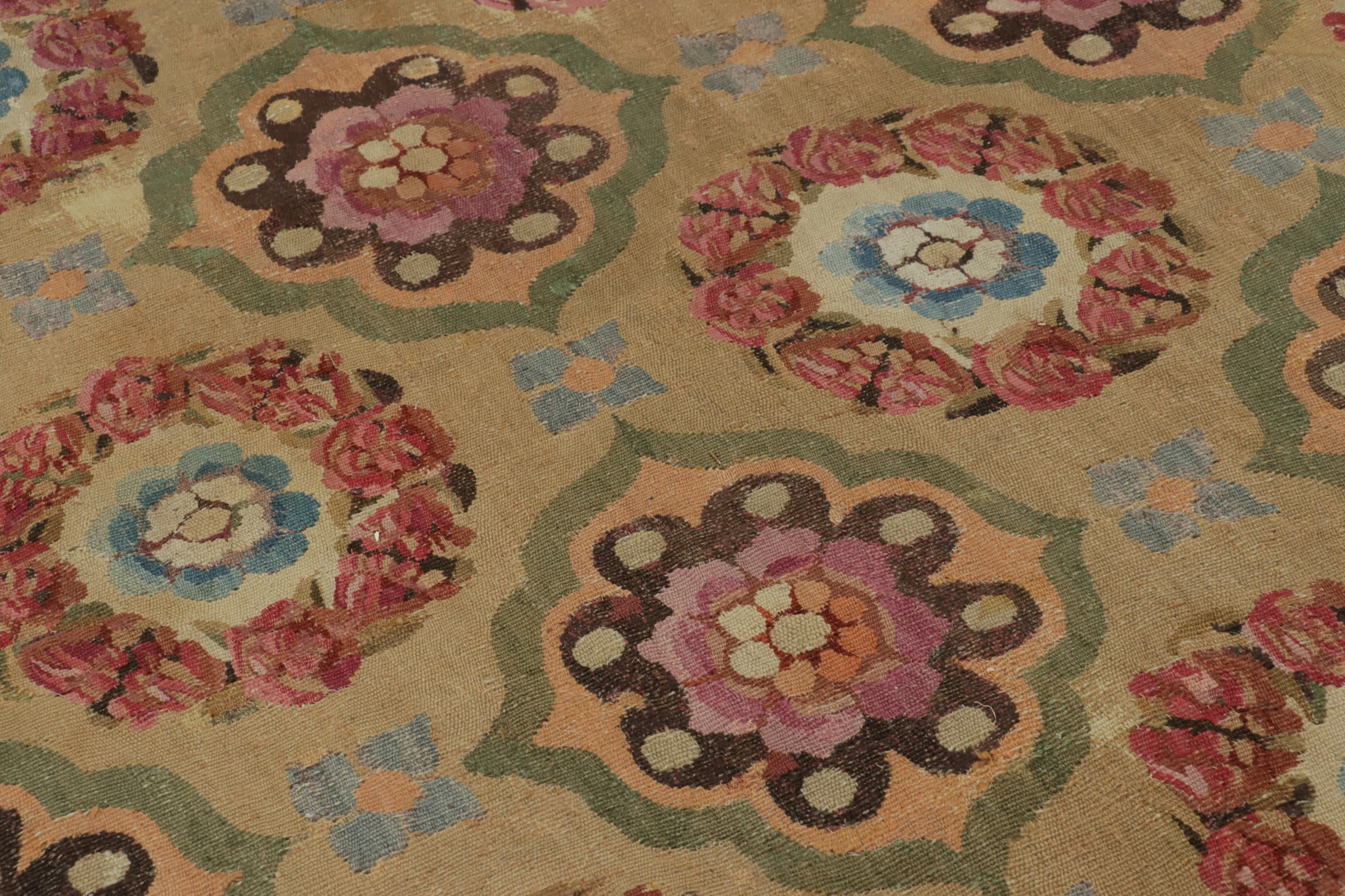 Antique Aubusson Rug