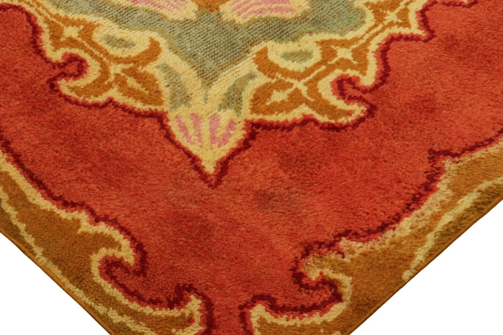 Oversized Antique Art Nouveau Rug