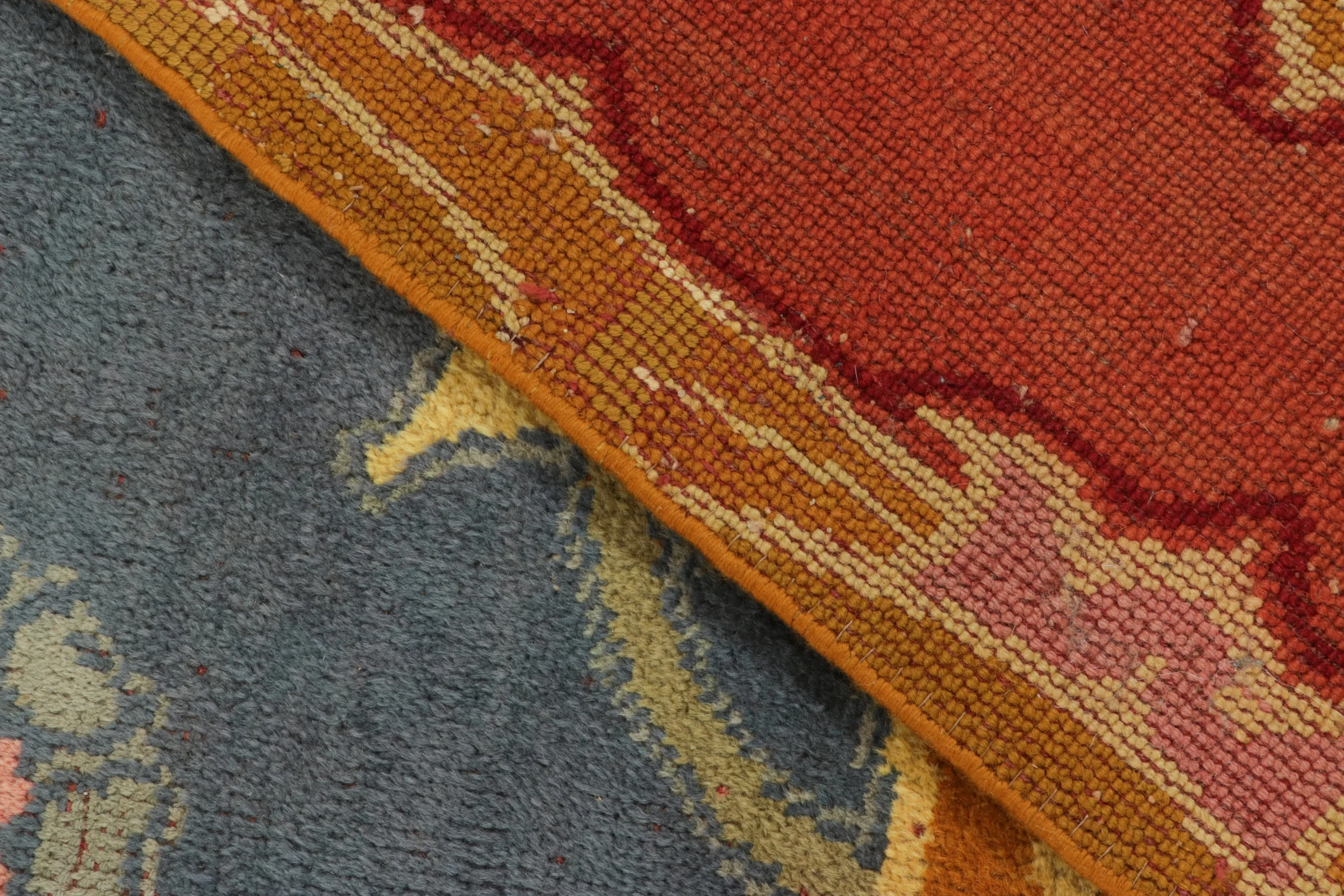 Oversized Antique Art Nouveau Rug