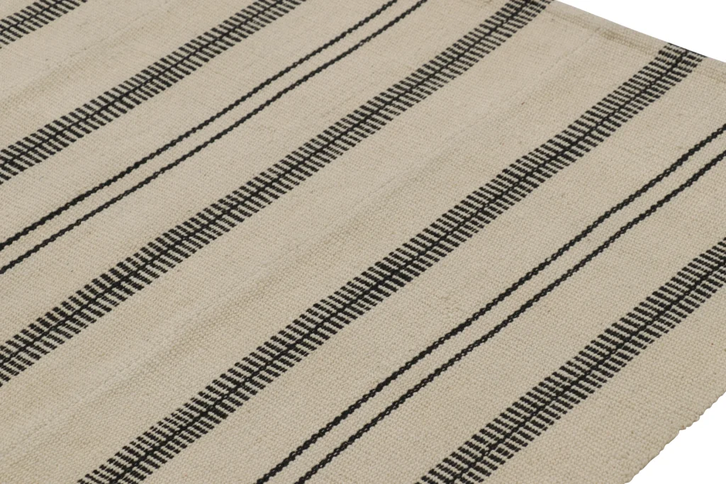 Vintage Kurd Bidjar Striped Kilim