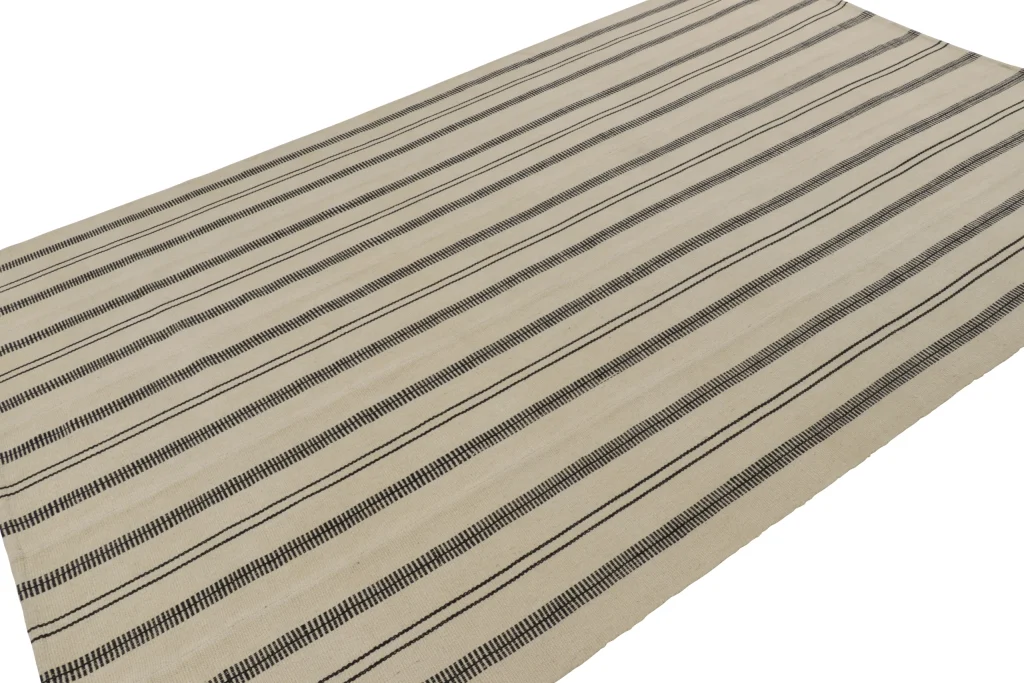 Vintage Kurd Bidjar Striped Kilim