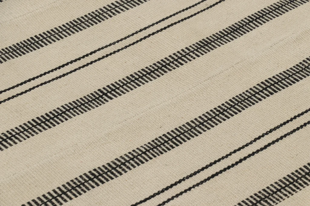 Vintage Kurd Bidjar Striped Kilim