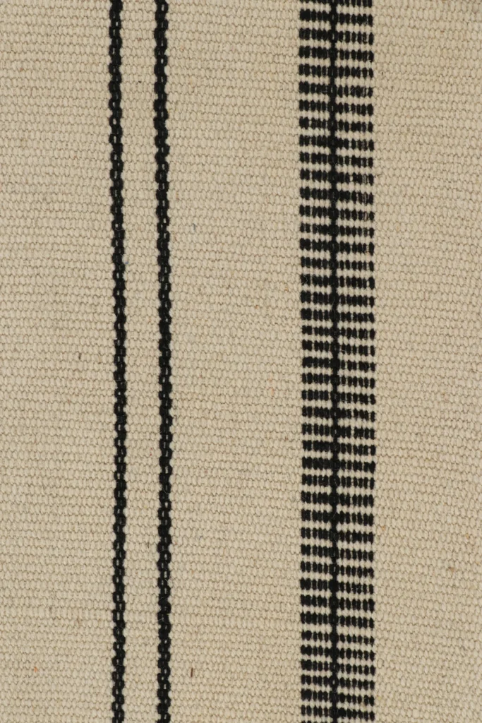 Vintage Kurd Bidjar Striped Kilim