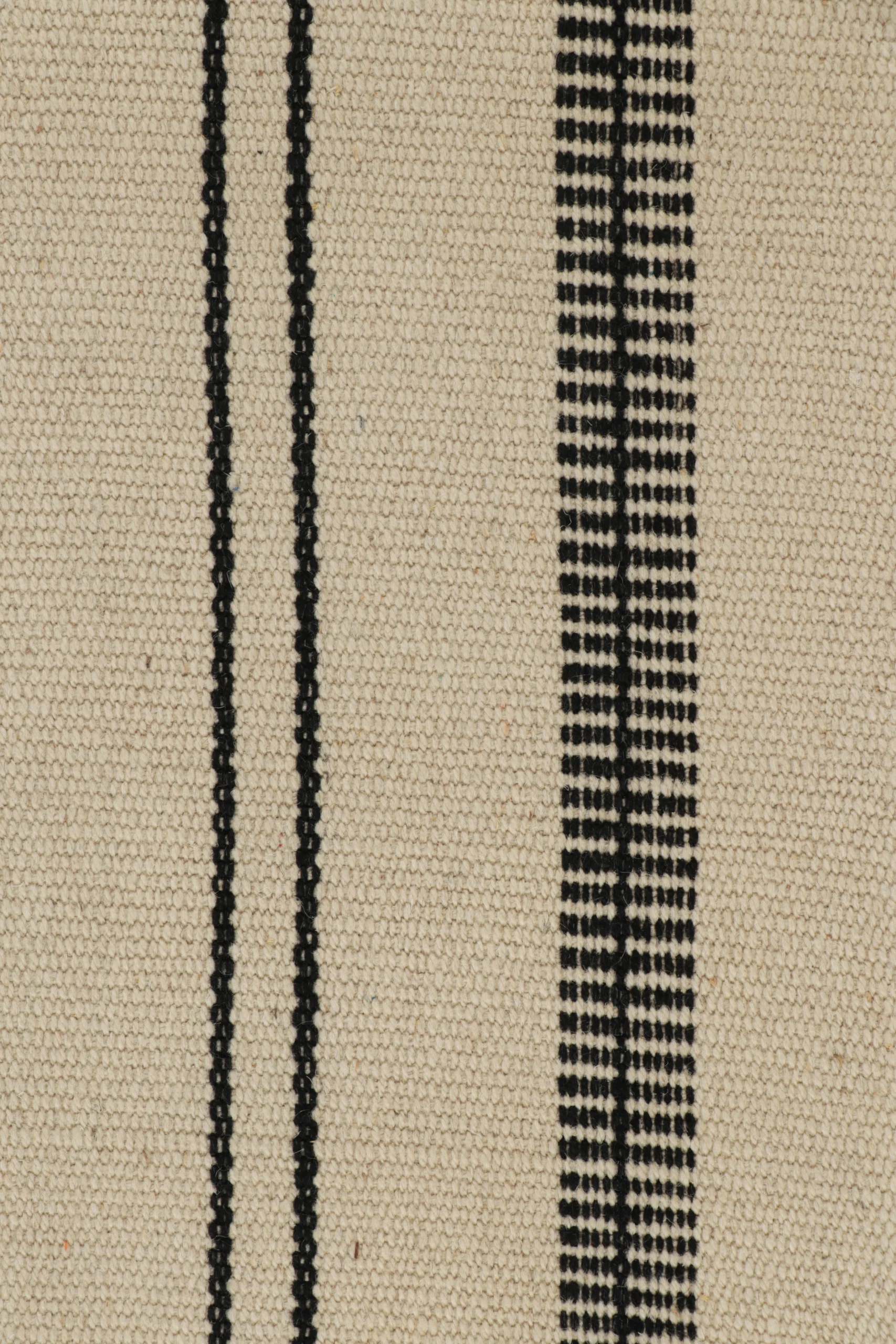 Vintage Kurd Bidjar Striped Kilim