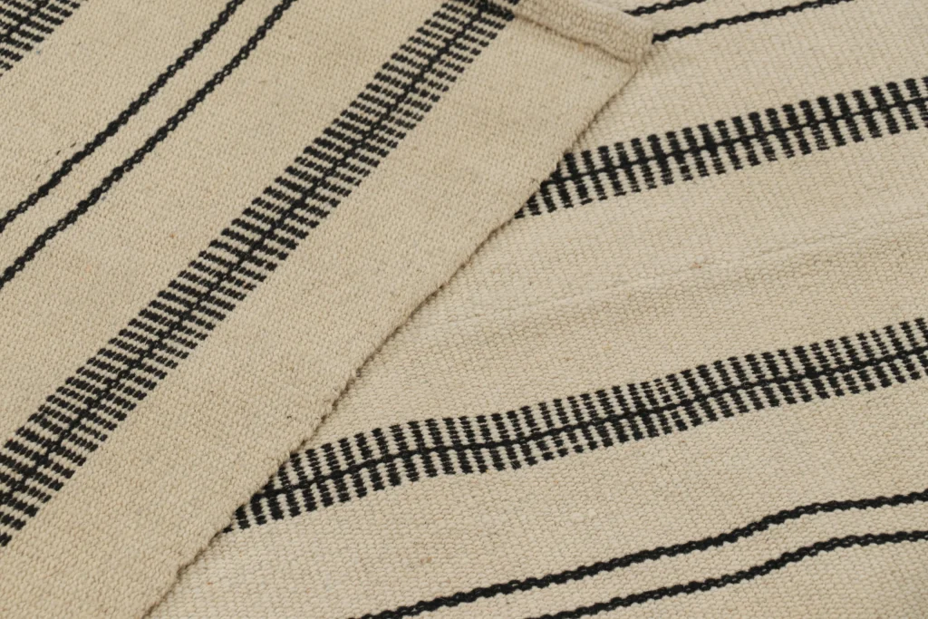 Vintage Kurd Bidjar Striped Kilim