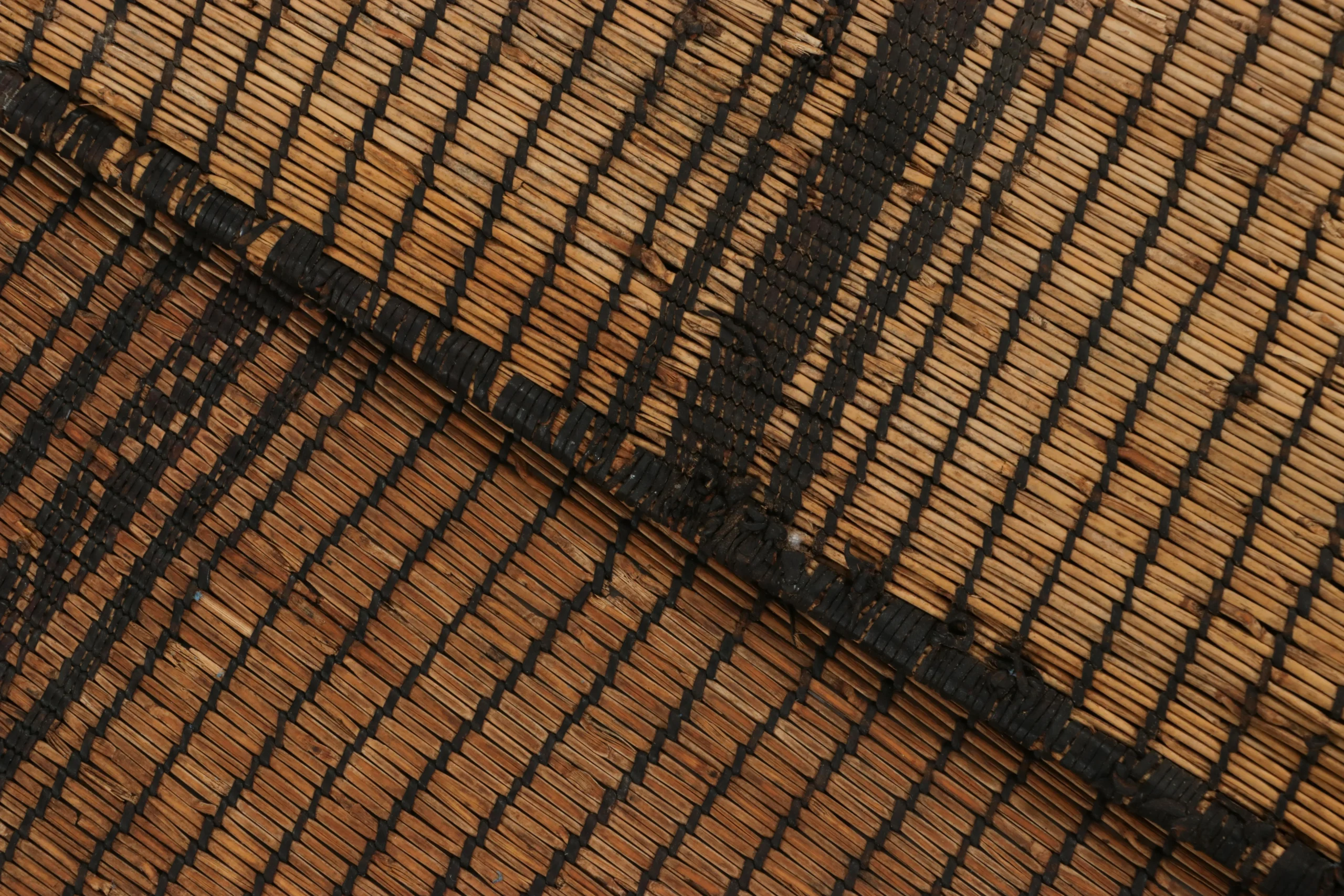 Vintage Moroccan Tuareg Runner Mat