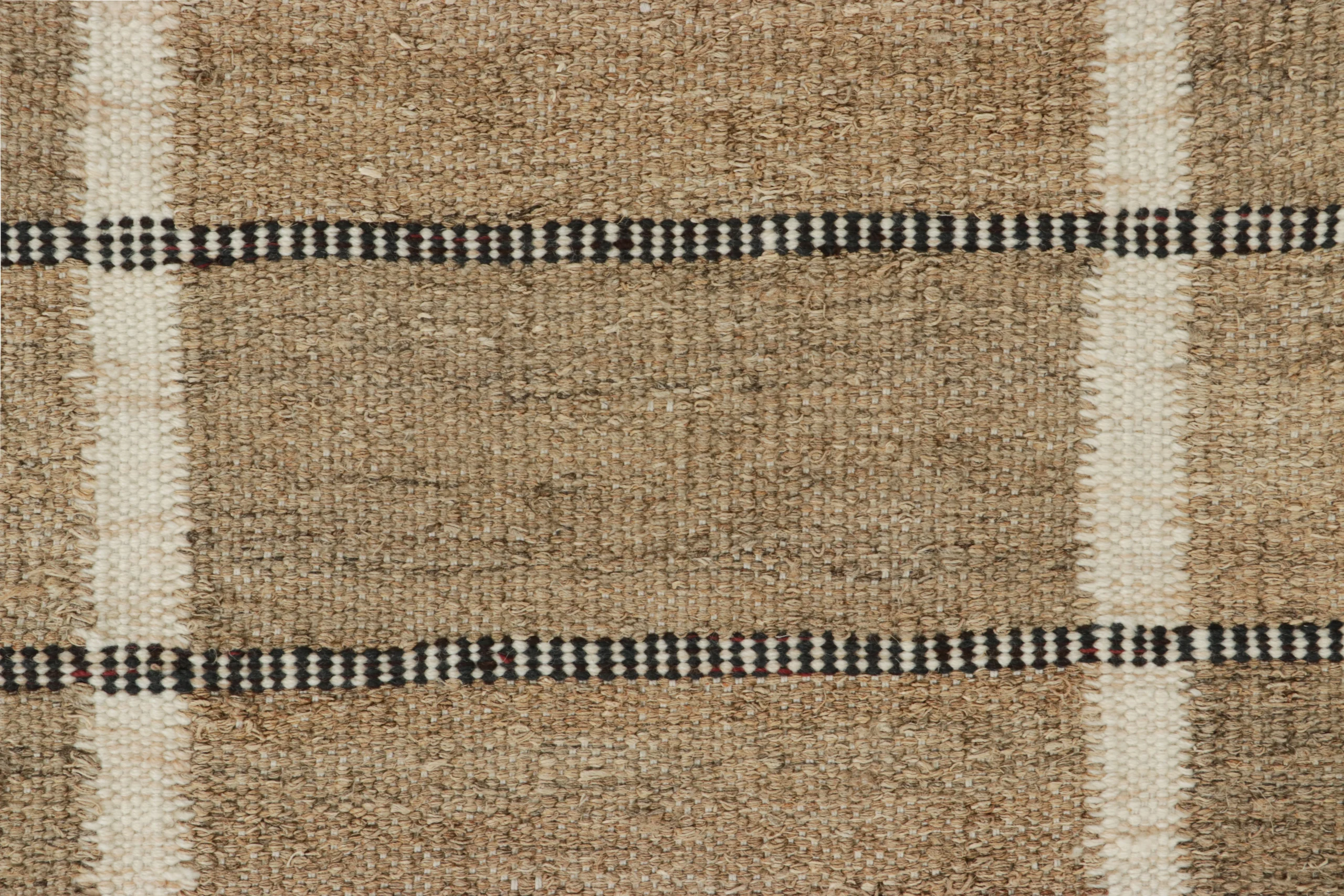Scandinavian Striped Runner Kilim