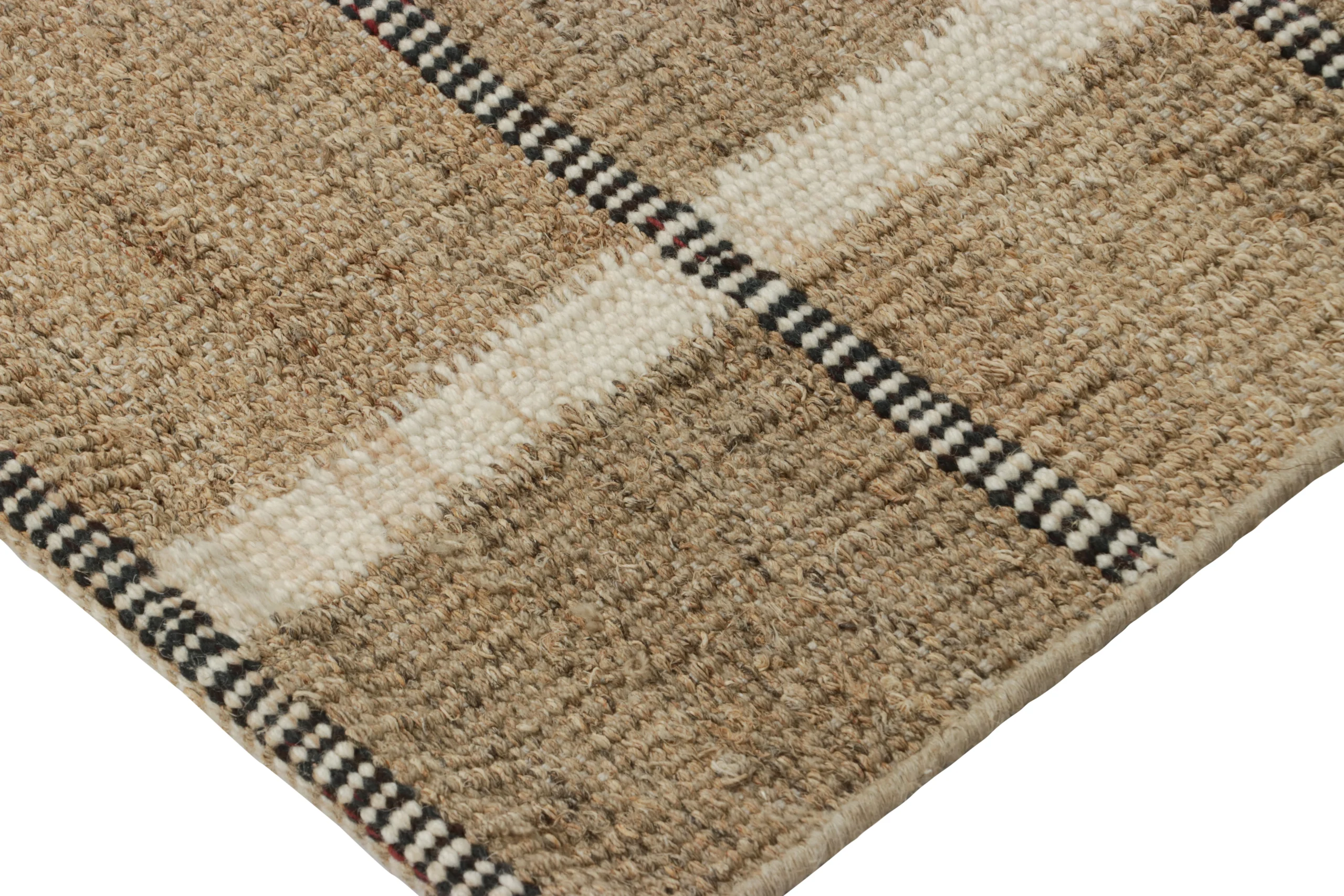 Scandinavian Striped Runner Kilim