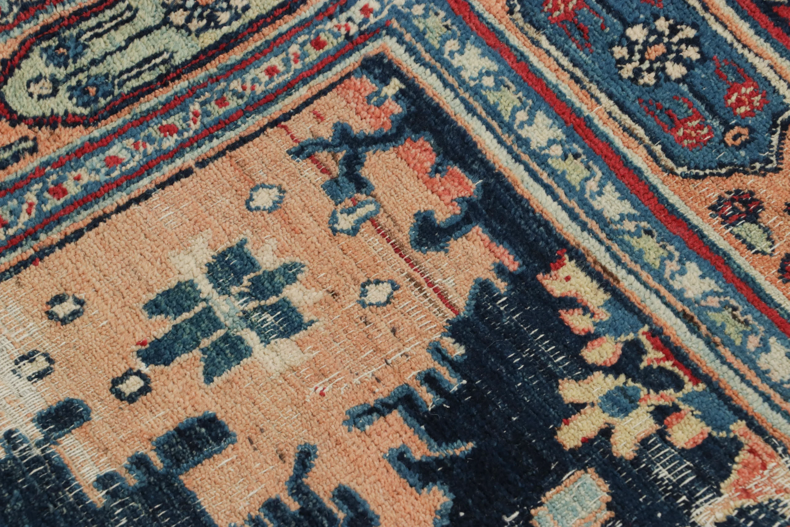 Antique Doroksh Geometric Runner Rug