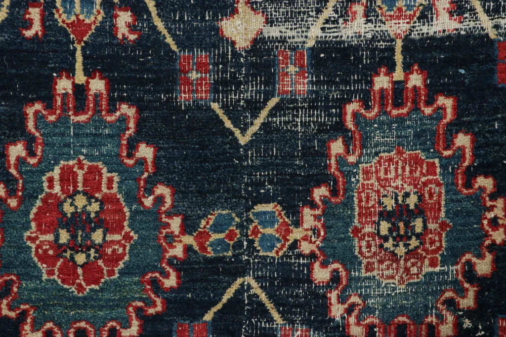 Antique Doroksh Geometric Runner Rug