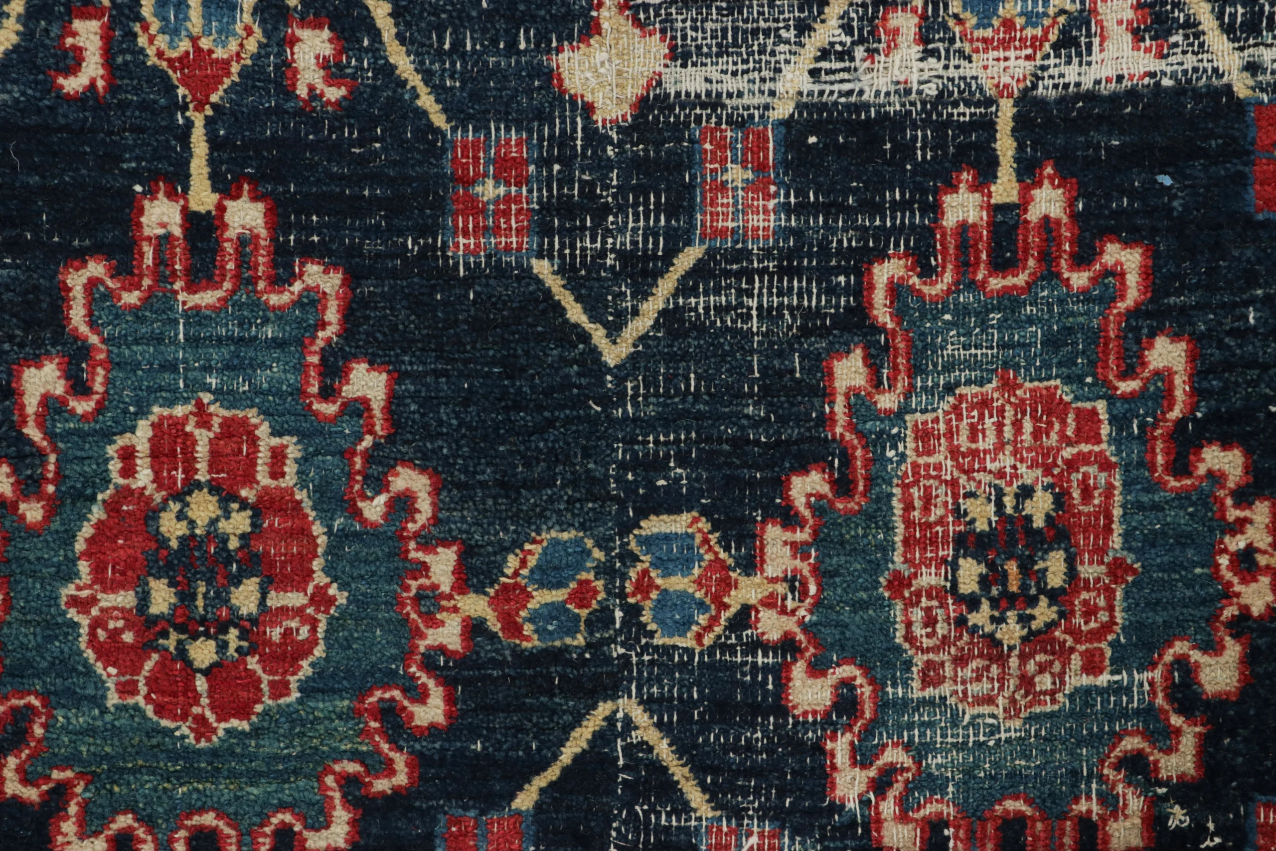 Antique Doroksh Geometric Runner Rug