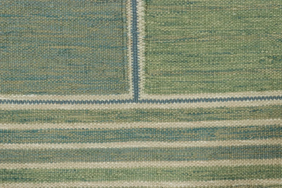 Vintage Heriz Striped Kilim