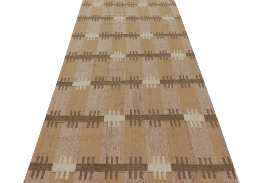 Scandinavian Geometric Runner Rug