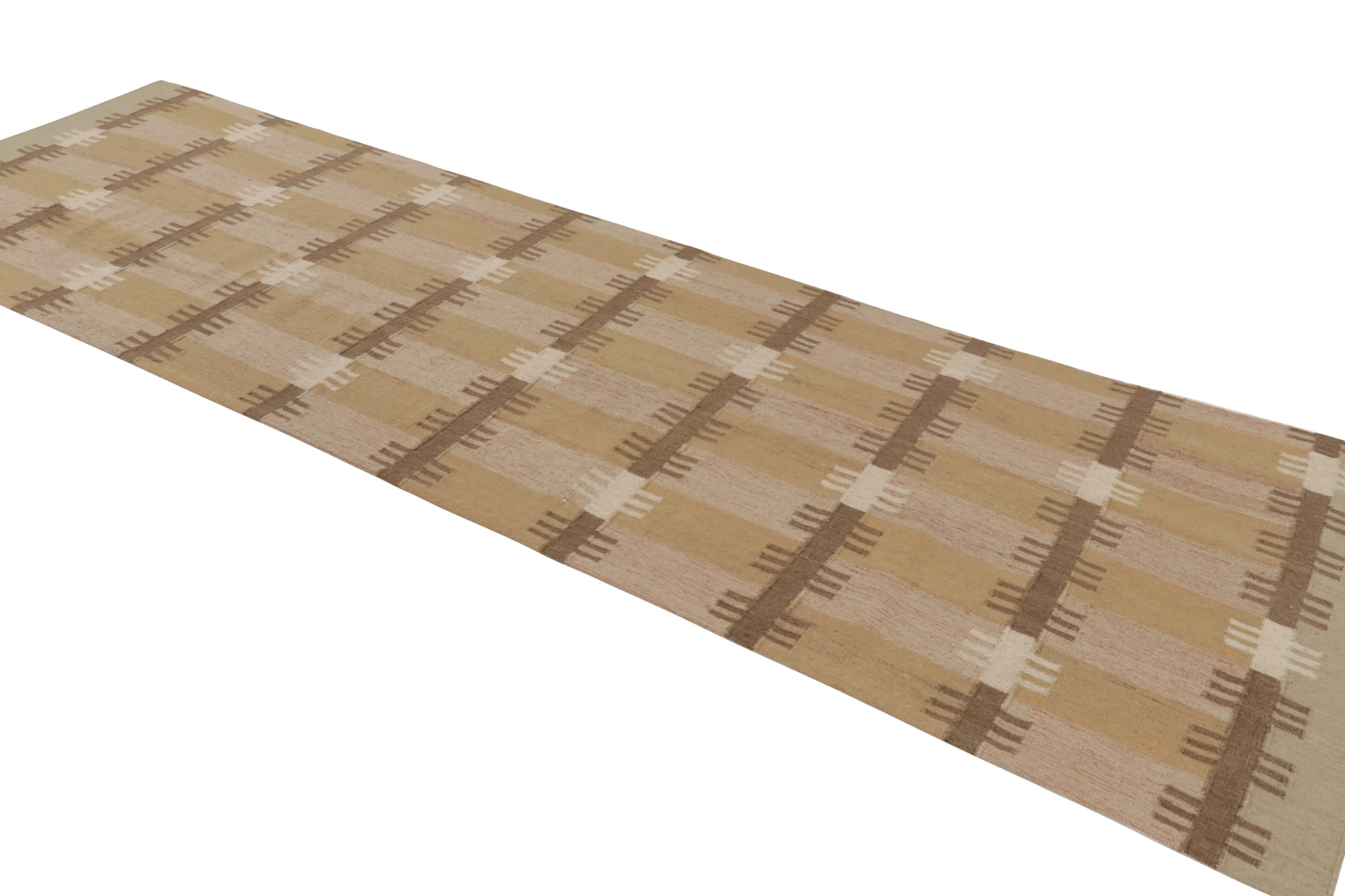 Scandinavian Geometric Runner Rug