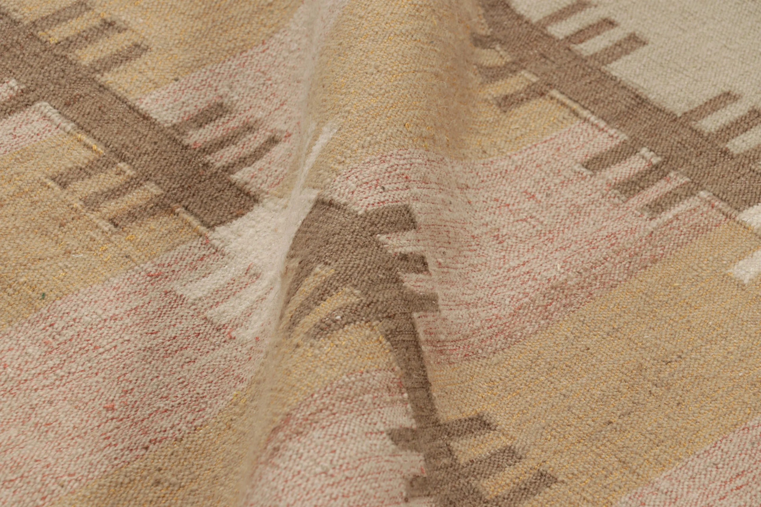 Scandinavian Geometric Runner Rug