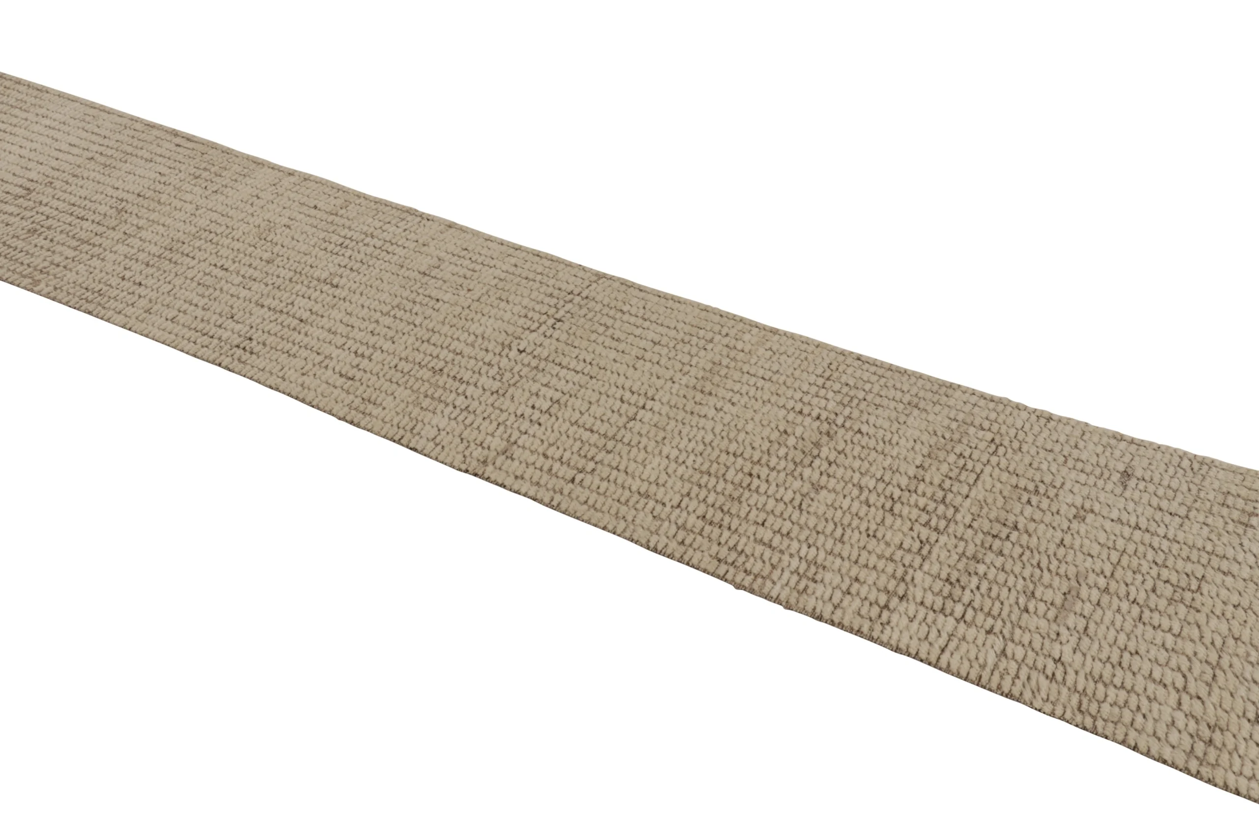 Modern Textural Geometric Runner Rug