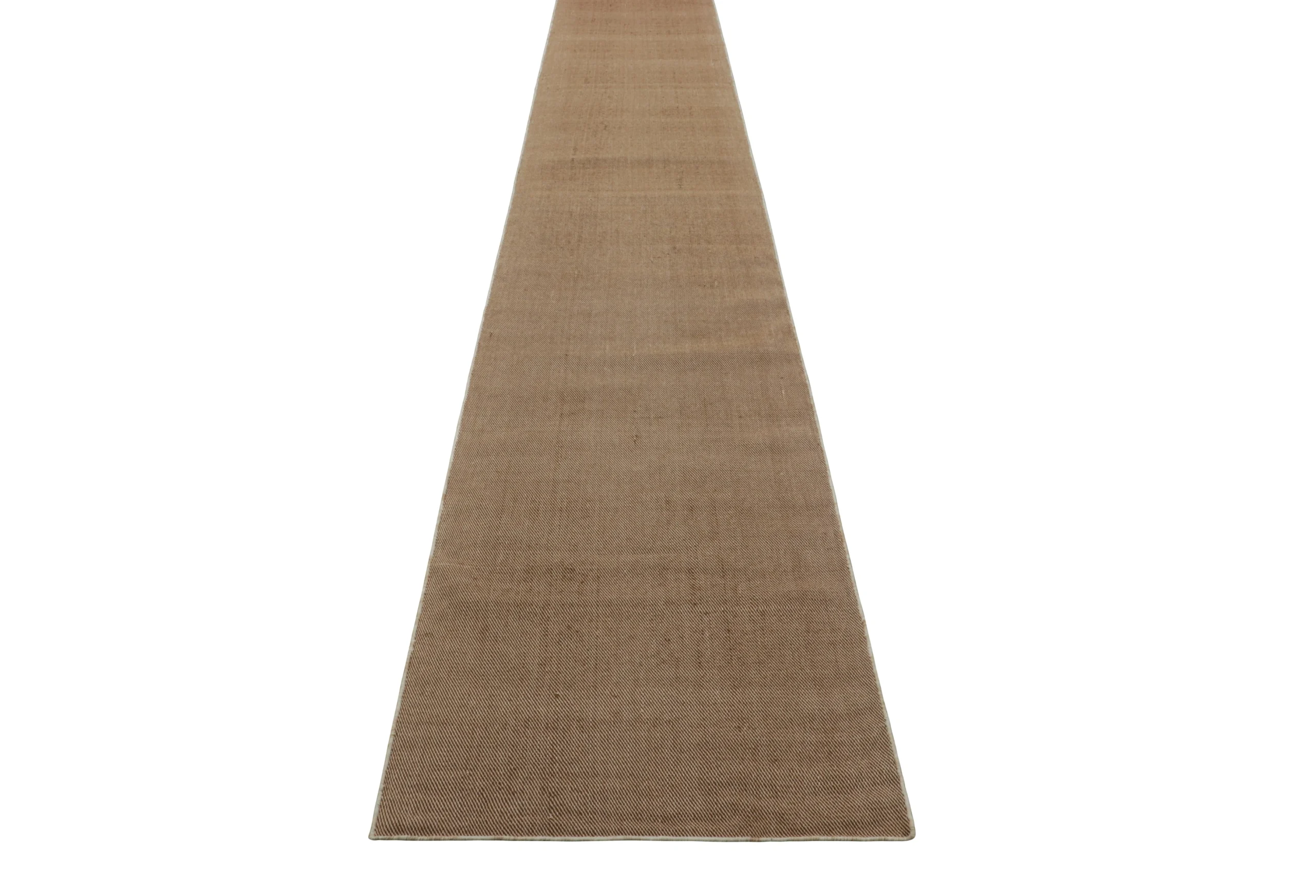 Modern Extra-Long Textural Runner Rug