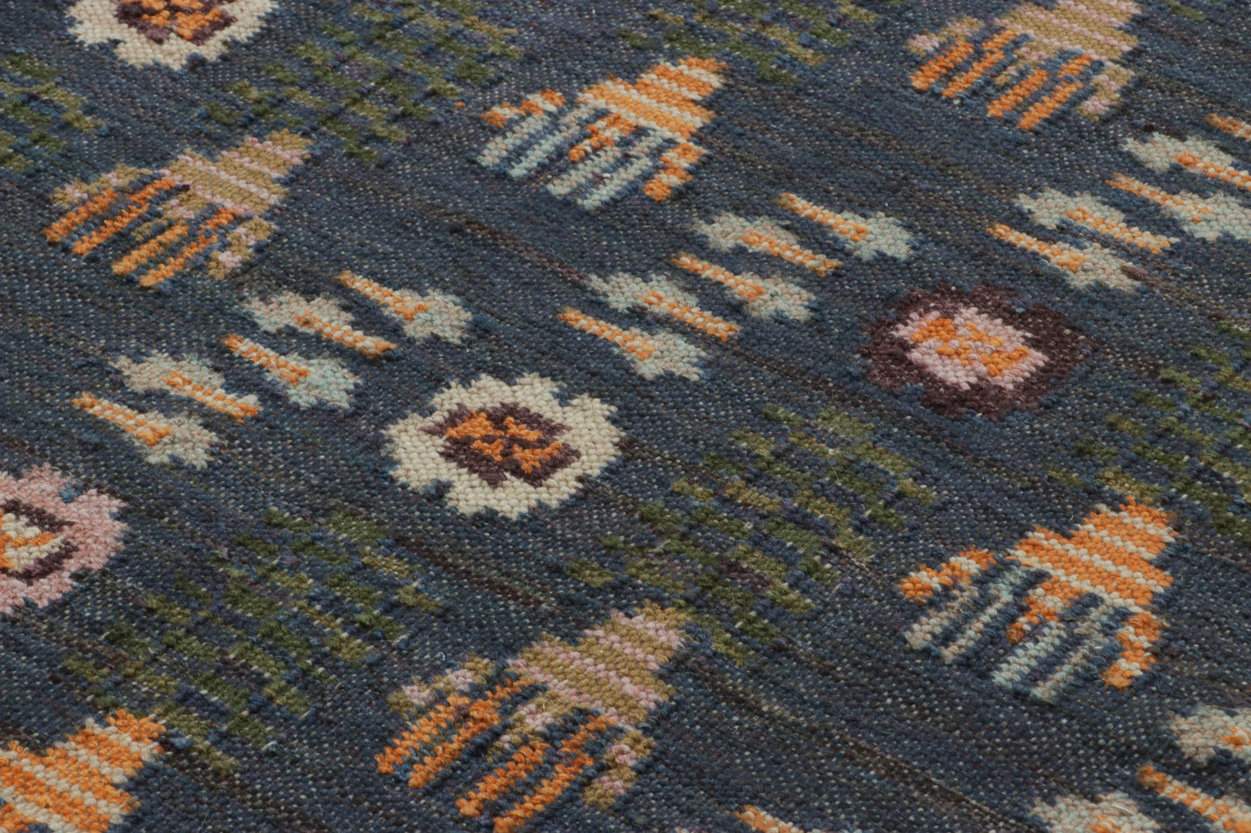 Modern Extra-Long Custom Scandinavian Runner Flatweave
