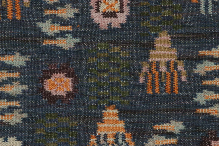 Modern Extra-Long Custom Scandinavian Runner Flatweave