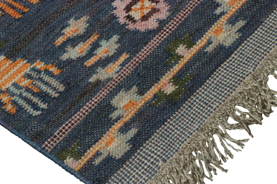Modern Extra-Long Custom Scandinavian Runner Flatweave